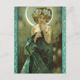 Invitaciones a Alphonse Mucha Clair De Lune