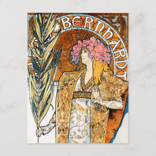 Invitaciones a Alphonse Mucha Gismonda