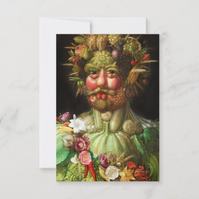 Invitaciones a Arcimboldo Rudolf II (Anverso)