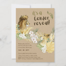 Invitaciones a bañador de leones Safari GÉNERO REV