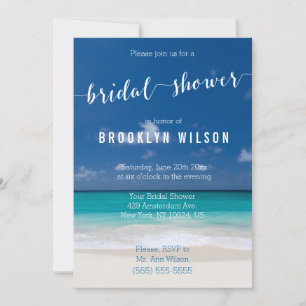Invitaciones a bañador de novias en playa de calig