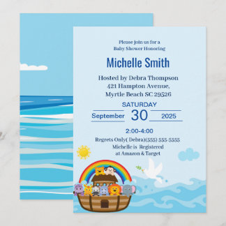 Invitaciones a bañarse en el arca de Noé