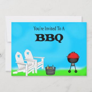 Invitaciones a barbacoa