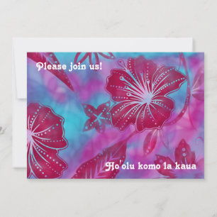 Invitaciones a Batik Luau, una vieja balinesa