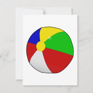 Invitaciones a Beach Ball