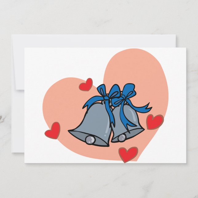Invitaciones a Boda Bells (Anverso)