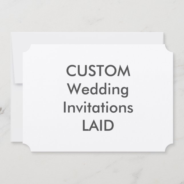 Invitaciones a bodas con forma de boleto LAID 100l (Anverso)