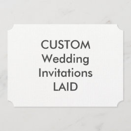 Invitaciones a bodas con forma de boleto LAID 100l