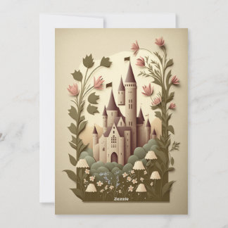 Invitaciones a bodas con temática de cuento de had