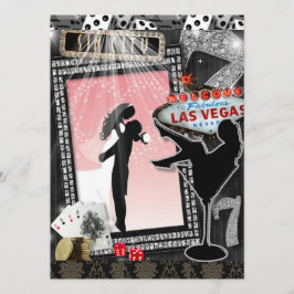 Invitaciones a bodas con vegas rosas