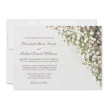 Invitaciones a bodas de aliento para bebés ventila