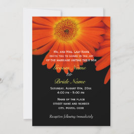 Invitaciones a bodas de flores de verano, margarit