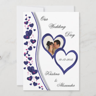 Invitaciones a Bodas de fotos de la Marina y los c