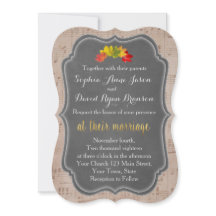 Invitaciones a bodas de hojas de música románticas