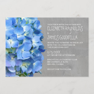 Invitaciones a bodas de Hydrangea