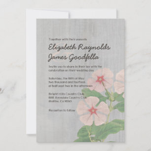Invitaciones a bodas de períodos antiguos