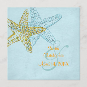 Invitaciones a bodas de playa de época