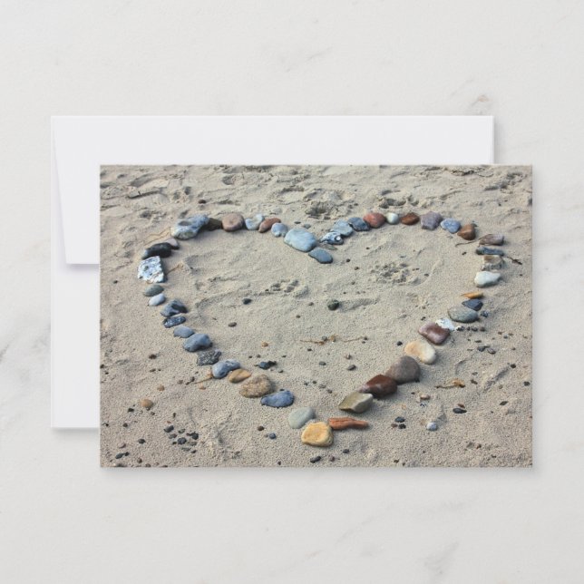 Invitaciones a bodas de Tropical Beach (Anverso)