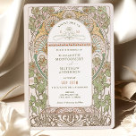 Invitaciones a bodas en Bougainvillea Art Nouveau<br><div class="desc">Invitaciones nupciales Art Nouveau de Alphonse Mucha en un diseño floral, romántico y caprichoso. Los florecientes victorianos complementan los tipos de letra Art Deco clásicos. Por favor, introduzca la información de su personalizado y ya está listo. Si desea cambiar el diseño más adelante, simplemente pulse el botón azul "Personalizar". ¡Muchas...</div>