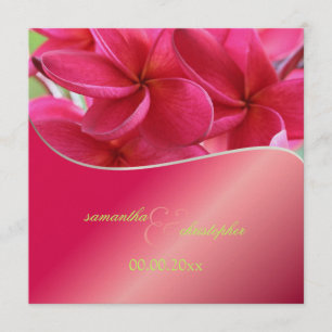 Invitaciones a bodas en Plumeria Rosa