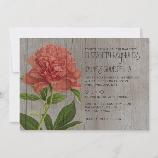Invitaciones a bodas para chicos rusos (Anverso)