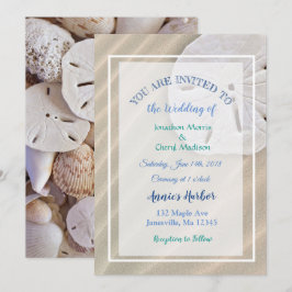 Invitaciones a bodas temáticas de la playa del dól