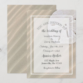 Invitaciones a bodas temáticas de la playa del dól