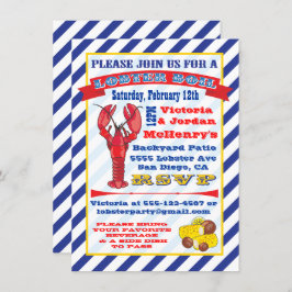 Invitaciones a Boil de langosta