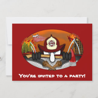 Invitaciones a bomberos