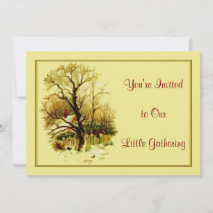 Invitaciones a casa de navidades