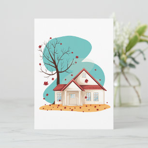 Invitaciones A Casa En Otoño
