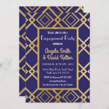 Invitaciones a comprometerse con el Art Déco invit