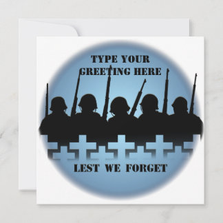 Invitaciones a conmemoración de guerra para que no