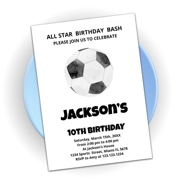 Invitaciones a cumpleaños del partido de fútbol bl (Subido por el creador)