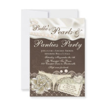 Invitaciones a ducha de lencería