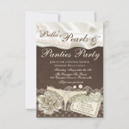 Invitaciones a ducha de lencería