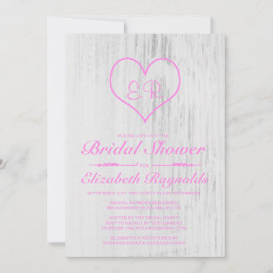 Invitaciones a ducha de novias en países rosas y b
