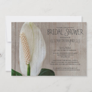 Invitaciones a ducha de novias en Rustic Peace Lil