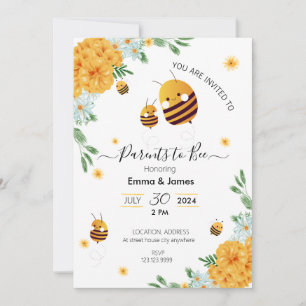 invitaciones a ducharse de bebés para los padres