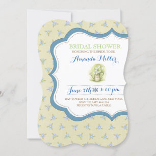 Invitaciones a duchas de novias de primavera rusa