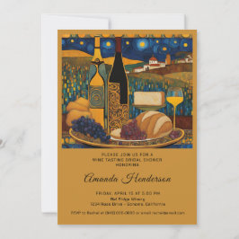 Invitaciones a duchas de novias para degustación d