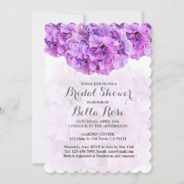 Invitaciones a duchas nupciales florales de Hidran