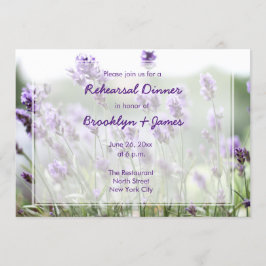 Invitaciones a ensayo de Bodas bohemios de Lavende