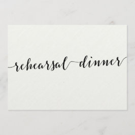 Invitaciones a ensayos de Bodas blancos y negros