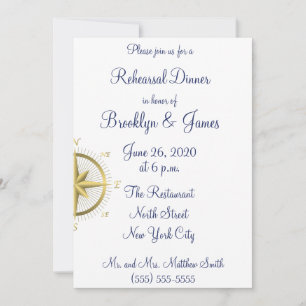 Invitaciones a ensayos de Bodas náuticos blancos