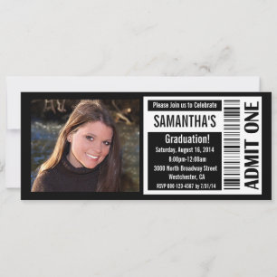 Invitaciones a entradas para el partido de graduac