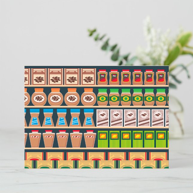 Invitaciones a estantes de supermercados (Subido por el creador)