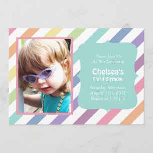 Invitaciones a fiesta de cumpleaños de la franja a