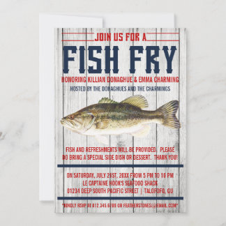 Invitaciones a Fiesta de Pesca