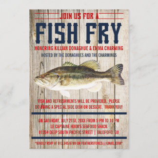 Invitaciones a Fiesta de Pesca